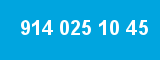 914 025 10 45 914 025 10 45